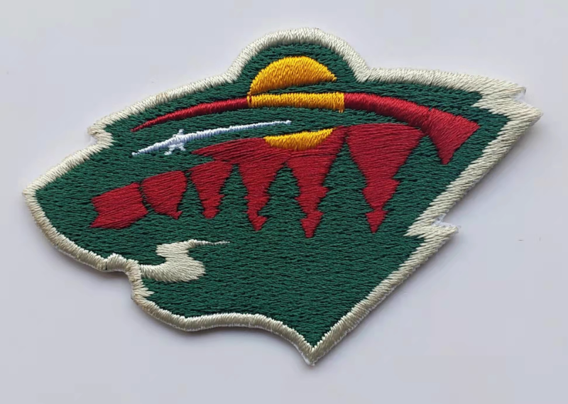 Minnesota Wild Logo Iron on Patch 5cmx7.5cm